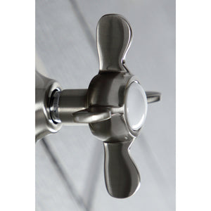KS3048BEX Single-Handle Wall Mount Three-Way Diverter Valve with Trim Kit, Brushed Nickel