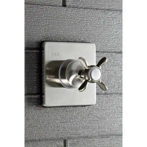 KS3048BEX Single-Handle Wall Mount Three-Way Diverter Valve with Trim Kit, Brushed Nickel