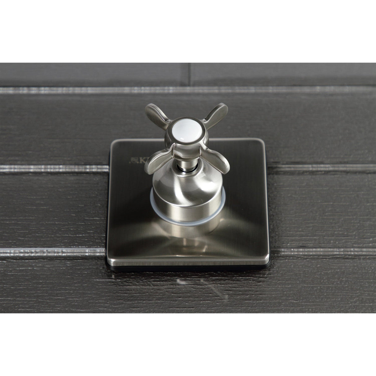 KS3048BEX Single-Handle Wall Mount Three-Way Diverter Valve with Trim Kit, Brushed Nickel