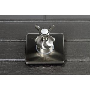 KS3048BEX Single-Handle Wall Mount Three-Way Diverter Valve with Trim Kit, Brushed Nickel