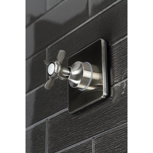 KS3048BEX Single-Handle Wall Mount Three-Way Diverter Valve with Trim Kit, Brushed Nickel