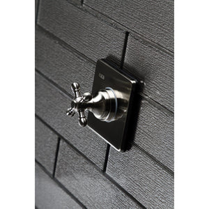 KS3048BX Single-Handle Wall Mount Three-Way Diverter Valve with Trim Kit, Brushed Nickel