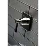 Kaiser KS3048DKL Single-Handle Wall Mount Three-Way Diverter Valve with Trim Kit, Brushed Nickel