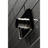 Concord KS3048DL Single-Handle Wall Mount Three-Way Diverter Valve with Trim Kit, Brushed Nickel