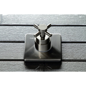 Concord KS3048DX Single-Handle Wall Mount Three-Way Diverter Valve with Trim Kit, Brushed Nickel