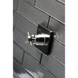 Concord KS3048DX Single-Handle Wall Mount Three-Way Diverter Valve with Trim Kit, Brushed Nickel
