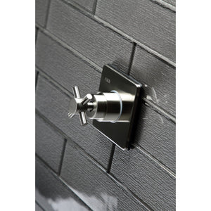 Concord KS3048DX Single-Handle Wall Mount Three-Way Diverter Valve with Trim Kit, Brushed Nickel