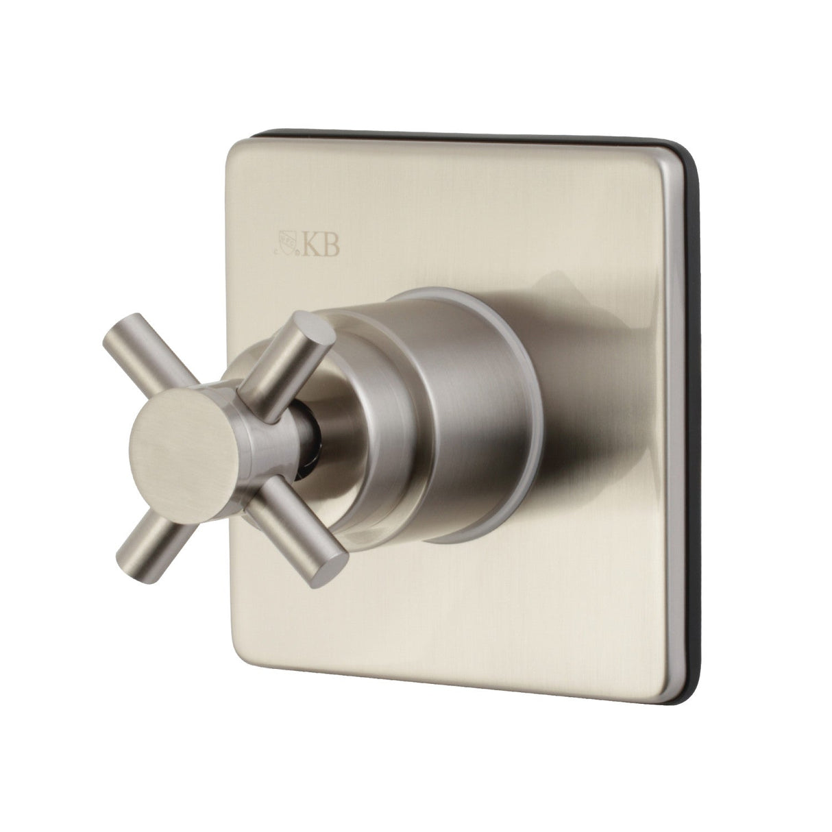 Concord KS3048DX Single-Handle Wall Mount Three-Way Diverter Valve with Trim Kit, Brushed Nickel