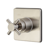 Concord KS3048DX Single-Handle Wall Mount Three-Way Diverter Valve with Trim Kit, Brushed Nickel
