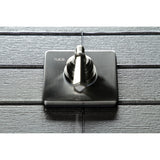 Metropolitan KS3048HL Single-Handle Wall Mount Three-Way Diverter Valve with Trim Kit, Brushed Nickel