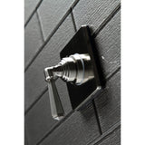 Metropolitan KS3048HL Single-Handle Wall Mount Three-Way Diverter Valve with Trim Kit, Brushed Nickel