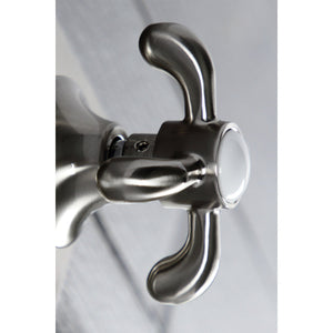 KS3048TX Single-Handle Wall Mount Three-Way Diverter Valve with Trim Kit, Brushed Nickel
