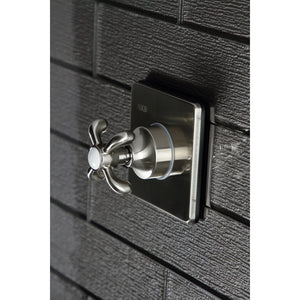 KS3048TX Single-Handle Wall Mount Three-Way Diverter Valve with Trim Kit, Brushed Nickel