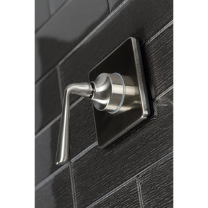 KS3048ZL Single-Handle Wall Mount Three-Way Diverter Valve with Trim Kit, Brushed Nickel