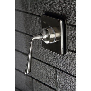 KS3048ZL Single-Handle Wall Mount Three-Way Diverter Valve with Trim Kit, Brushed Nickel