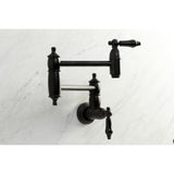 Duchess KS3100PKL Pot Filler, Matte Black