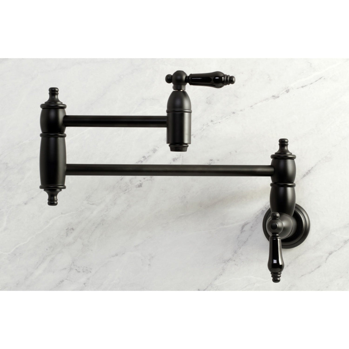 Duchess KS3100PKL Pot Filler, Matte Black