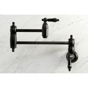 Duchess KS3100PKL Pot Filler, Matte Black