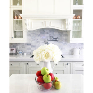 Restoration KS3101AL Two-Handle 1-Hole Wall Mount Pot Filler, Polished Chrome