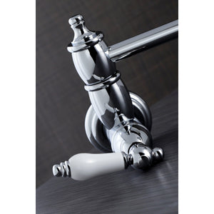 Restoration KS3101PL Two-Handle 1-Hole Wall Mount Pot Filler, Polished Chrome