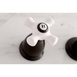Vintage KS3125PX Two-Handle 3-Hole Wall Mount Bathroom Faucet, Oil Rubbed Bronze