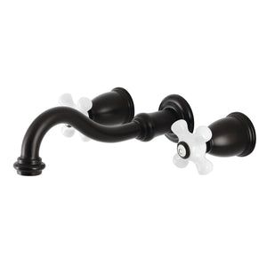Vintage KS3125PX Two-Handle 3-Hole Wall Mount Bathroom Faucet, Oil Rubbed Bronze