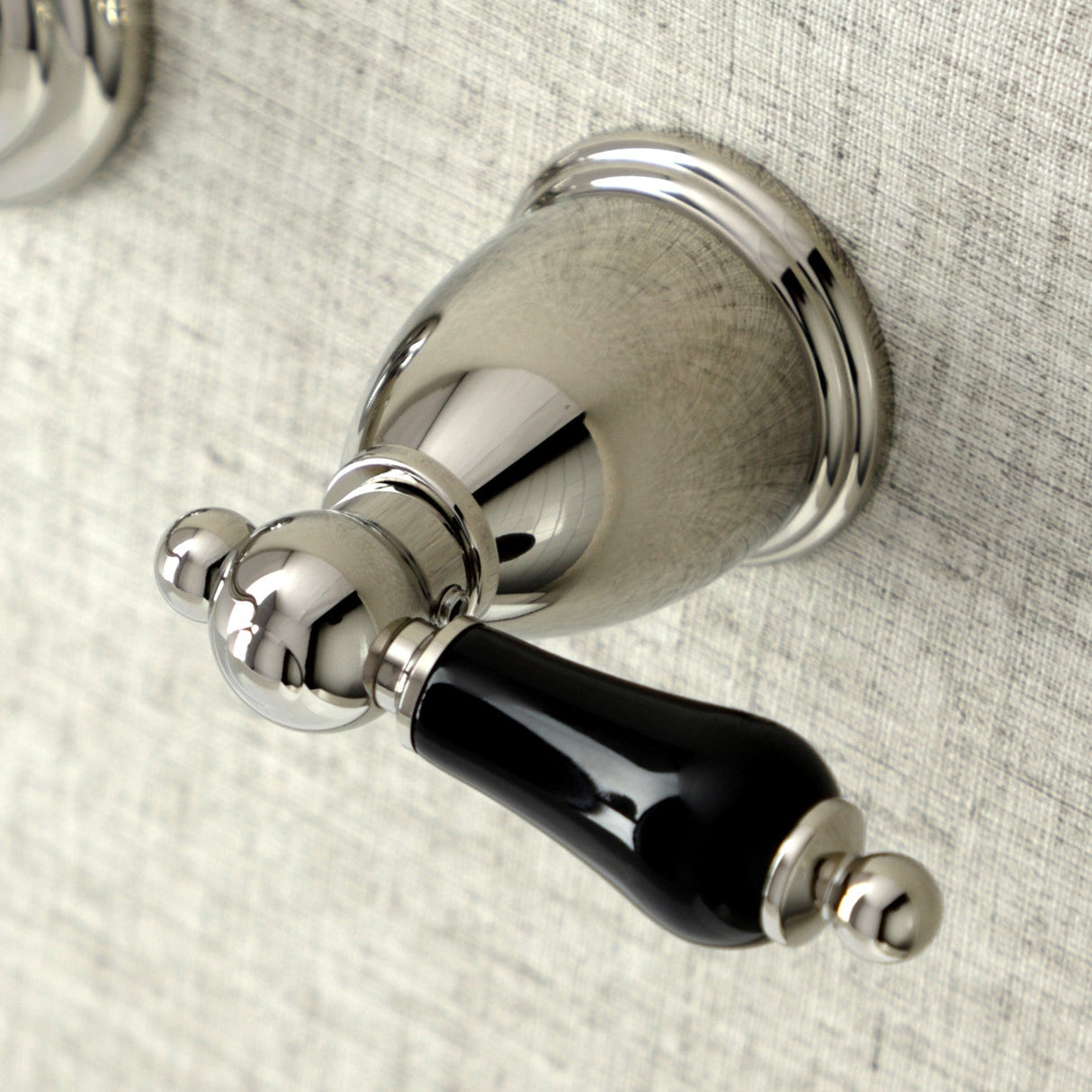 Duchess KS3126PKL Two-Handle Wall Mount Bathroom Faucet, Polished Nickel