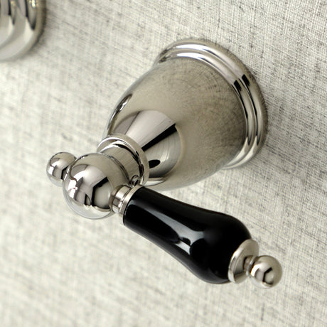 Duchess KS3126PKL Two-Handle Wall Mount Bathroom Faucet, Polished Nickel