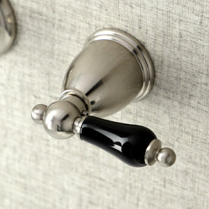 Duchess KS3128PKL Two-Handle Wall Mount Bathroom Faucet, Brushed Nickel