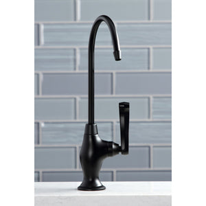 Royale KS3190FL Single-Handle 1-Hole Deck Mount Water Filtration Faucet, Matte Black