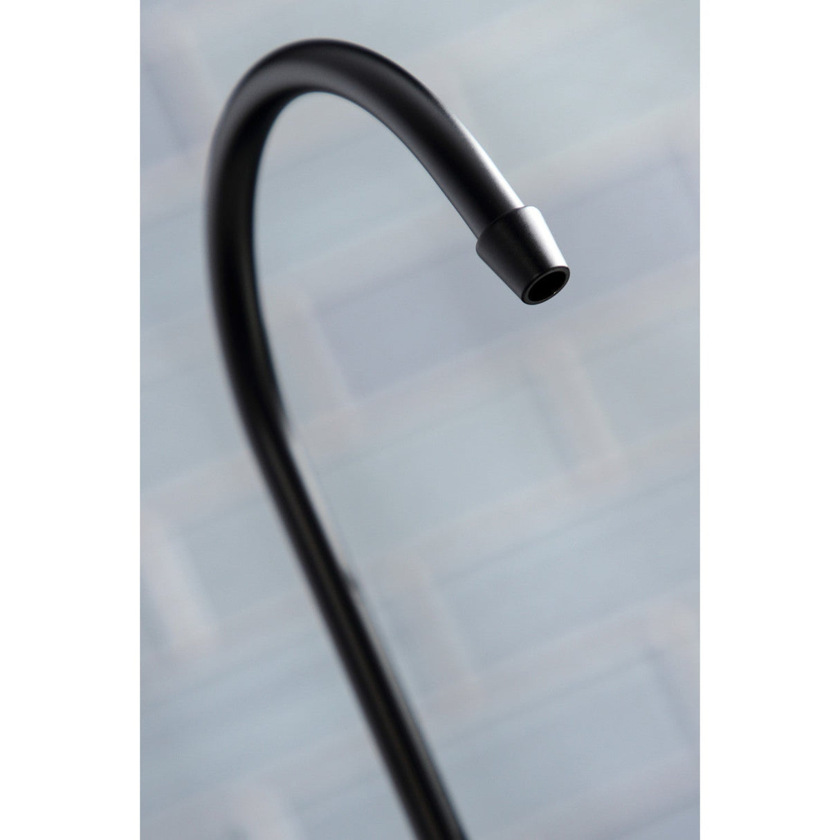 NuWave French KS3190NFL Single-Handle 1-Hole Deck Mount Water Filtration Faucet, Matte Black