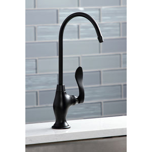 NuWave French KS3190NFL Single-Handle 1-Hole Deck Mount Water Filtration Faucet, Matte Black