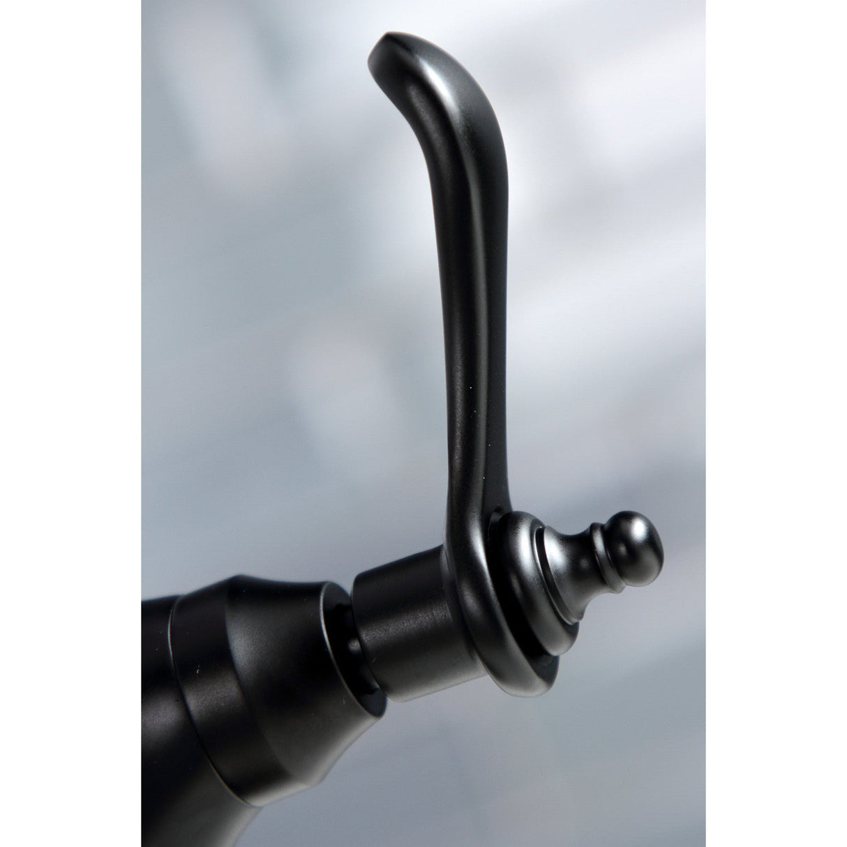 Templeton KS3190TL Single-Handle 1-Hole Deck Mount Water Filtration Faucet, Matte Black
