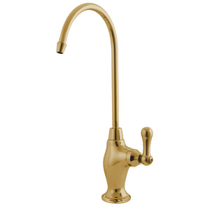 Restoration KS3192AL Single-Handle 1-Hole Deck Mount Water Filtration Faucet, Polished Brass