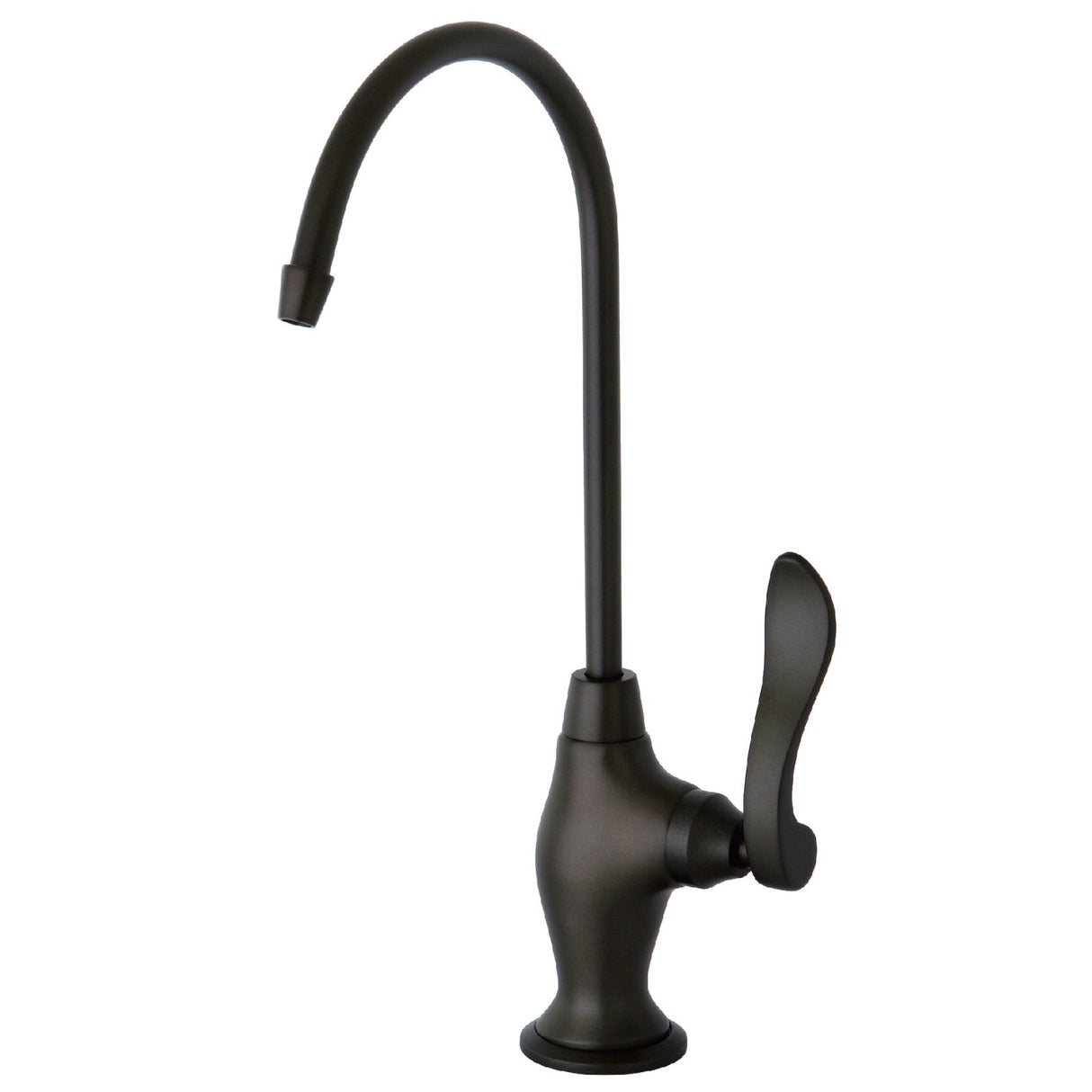 NuWave French KS3195NFL Single-Handle 1-Hole Deck Mount Water Filtration Faucet, Oil Rubbed Bronze
