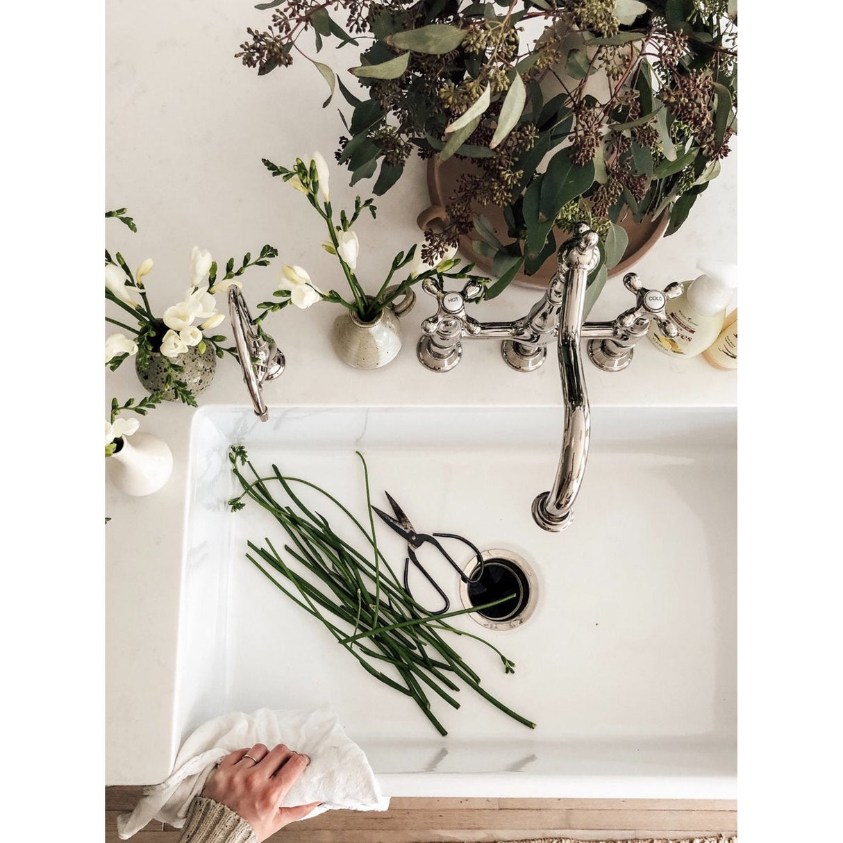 Restoration KS3196AL Single-Handle 1-Hole Deck Mount Water Filtration Faucet, Polished Nickel