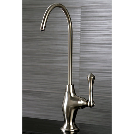 Vintage KS3198BL Single-Handle 1-Hole Deck Mount Water Filtration Faucet, Brushed Nickel