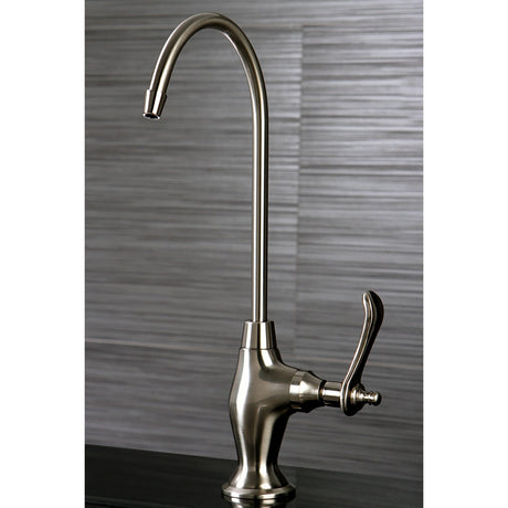 Templeton KS3198TL Single-Handle 1-Hole Deck Mount Water Filtration Faucet, Brushed Nickel