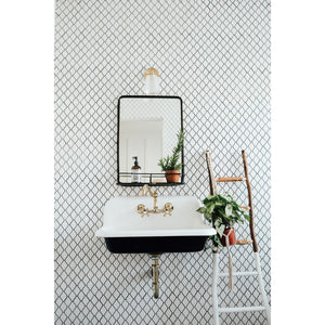 Vintage KS3222AX Two-Handle 2-Hole Wall Mount Kitchen Faucet, Polished Brass