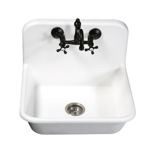 Vintage KS3225AX Two-Handle 2-Hole Wall Mount Kitchen Faucet, Oil Rubbed Bronze