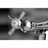 Essex KS3231BEX Two-Handle 2-Hole Deck Mount Clawfoot Tub Faucet, Polished Chrome