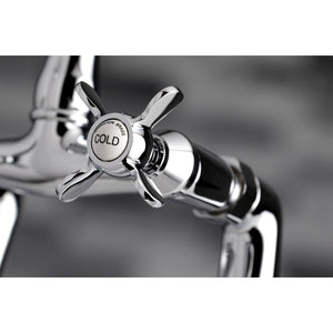 Essex KS3231BEX Two-Handle 2-Hole Deck Mount Clawfoot Tub Faucet, Polished Chrome
