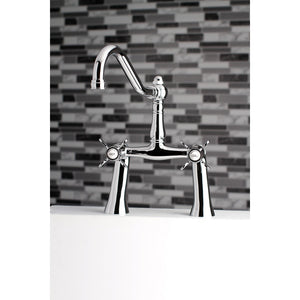 Essex KS3231BEX Two-Handle 2-Hole Deck Mount Clawfoot Tub Faucet, Polished Chrome