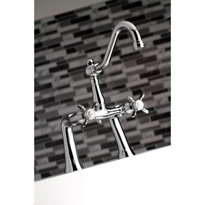 Essex KS3231BEX Two-Handle 2-Hole Deck Mount Clawfoot Tub Faucet, Polished Chrome