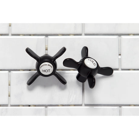 Essex KS3235BEX Two-Handle 2-Hole Deck Mount Clawfoot Tub Faucet, Oil Rubbed Bronze