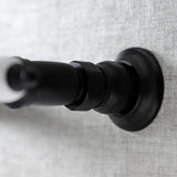 Vintage KS3240PL Two-Handle 2-Hole Wall Mount Bathroom Faucet, Matte Black