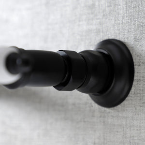 Vintage KS3240PL Two-Handle 2-Hole Wall Mount Bathroom Faucet, Matte Black