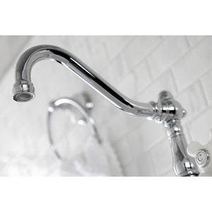 Vintage KS3241PX Two-Handle 2-Hole Wall Mount Bathroom Faucet, Polished Chrome