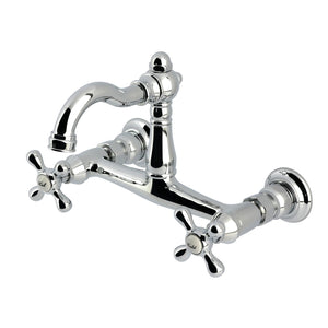 Vintage KS3251AX Two-Handle 2-Hole Wall Mount Kitchen Faucet, Polished Chrome