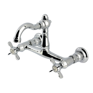 Vintage KS3251BEX Two-Handle 2-Hole Wall Mount Kitchen Faucet, Polished Chrome